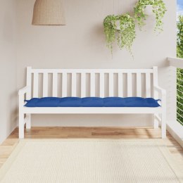 Poduszka na ławkę ogrodową, kobalt, 180x50x7 cm, tkanina Oxford Lumarko!