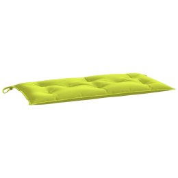 Poduszka na ławkę ogrodową, jasnozielona 110x50x7 cm, tkanina Lumarko!