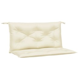 Poduszki na ławkę ogrodową, 2 szt., kremowe, 100x50x7 cm Lumarko!