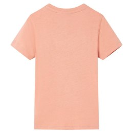 Koszulka dziecięca z krótkimi rękawami, jasnopomarańczowa, 116 Lumarko!