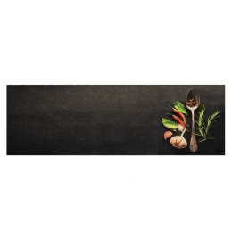 Dywanik kuchenny, wzór w przyprawy, 60x180 cm, aksamit Lumarko!