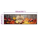 Dywanik kuchenny z motywem jesieni, 45x150 cm, aksamitny Lumarko!