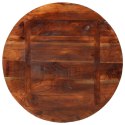 Blat stołu, Ø 80x3,8 cm, okrągły, lite drewno z odzysku Lumarko!