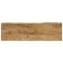 Ławka z naturalną krawędzią drewna, 105 cm, lite drewno mango Lumarko!
