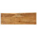 Ławka z naturalną krawędzią drewna, 105 cm, drewno akacjowe Lumarko!