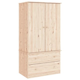 Szafa, 90x55x170 cm, lite drewno sosnowe Lumarko!
