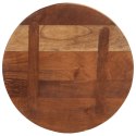 Blat stołu, Ø 60x3,8 cm, okrągły, lite drewno z odzysku Lumarko!