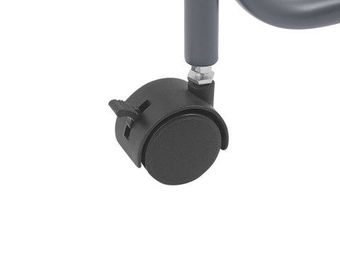 Stojak z 3 koszami na kółkach metalowy szary AYAPAL