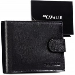 Duży, skórzany portfel męski z systemem RFID - 4U Cavaldi Lumarko!