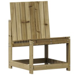 Krzesło ogrodowe, 50,5x55x77 cm, impregnowane drewno sosnowe Lumarko!