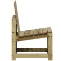 Krzesło ogrodowe, 50,5x55x77 cm, impregnowane drewno sosnowe Lumarko!
