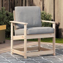 Krzesło ogrodowe, 62x55x77 cm, lite drewno sosnowe Lumarko!