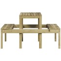 Stół piknikowy, 110x134x75 cm, impregnowane drewno sosnowe Lumarko!