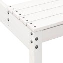 Stół piknikowy, biały, 160x134x75 cm, lite drewno sosnowe Lumarko!