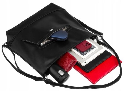 Pojemna Torebka Damska Ze Skóry Ekologicznej Lumarko!