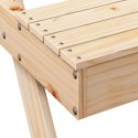 Stół piknikowy, 105x134x75 cm, lite drewno sosnowe Lumarko!