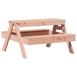 Stół piknikowy dla dzieci, 88x97x52 cm, lite drewno daglezjowe Lumarko!