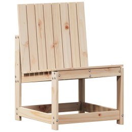 Krzesło ogrodowe, 50,5x55x77 cm, lite drewno sosnowe Lumarko!