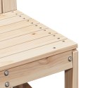 Krzesło ogrodowe, 50,5x55x77 cm, lite drewno sosnowe Lumarko!