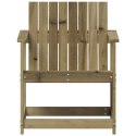 Krzesło ogrodowe, 62x55x77 cm, impregnowane drewno sosnowe Lumarko!