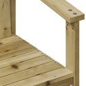 Krzesło ogrodowe, 62x55x77 cm, impregnowane drewno sosnowe Lumarko!