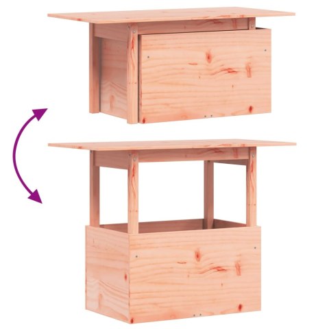 Stół ogrodowy, 100x50x75 cm, lite drewno daglezjowe Lumarko!