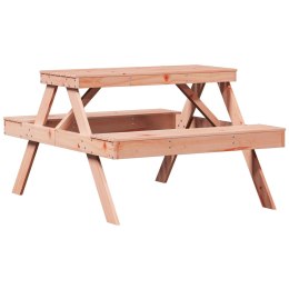 Stół piknikowy, 105x134x75 cm, lite drewno daglezjowe Lumarko!