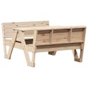 Stół piknikowy dla dzieci, 88x122x58 cm, lite drewno sosnowe Lumarko!