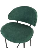 Zestaw 2 krzeseł barowych zielony KIANA Lumarko!