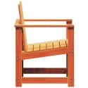 Krzesło ogrodowe, woskowy brąz, 62x55x77 cm, drewno sosnowe Lumarko!