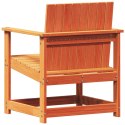 Krzesło ogrodowe, woskowy brąz, 62x55x77 cm, drewno sosnowe Lumarko!