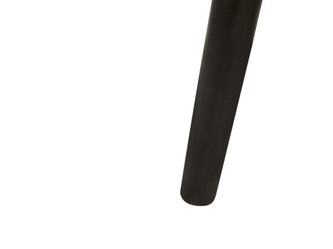 Komoda 3 szuflady fronty rattanowe czarna OPOCO