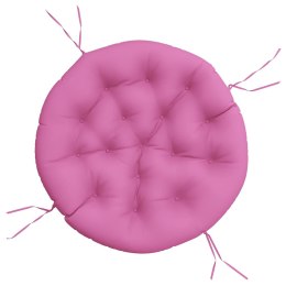 Okrągła poduszka, różowa, Ø 100 x 11 cm, tkanina Oxford Lumarko!