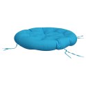 Okrągła poduszka, jasnoniebieska, Ø 100 x 11 cm, tkanina Oxford Lumarko!