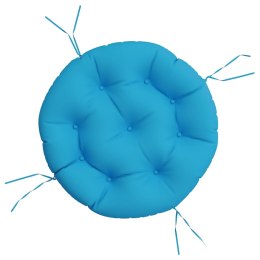 Okrągła poduszka, jasnoniebieska, Ø 60 x11 cm, tkanina Oxford Lumarko!