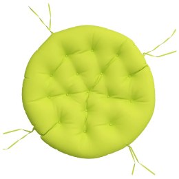 Okrągła poduszka, jasnozielona, Ø 100 x 11 cm, tkanina Oxford Lumarko!