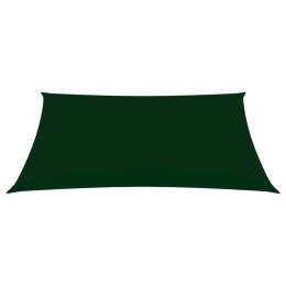 Prostokątny żagiel ogrodowy, tkanina Oxford, 2,5x4 m, zielony Lumarko!