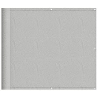 Parawan balkonowy, jasnoszary, 90x600 cm, 100% poliester Oxford Lumarko!