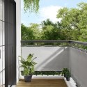 Parawan balkonowy, jasnoszary, 75x400 cm, 100% poliester Oxford Lumarko!