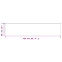 Parawan balkonowy, jasnoszary, 90x400 cm, 100% poliester Oxford Lumarko!