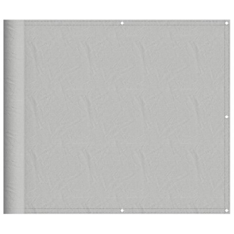 Parawan balkonowy, jasnoszary, 90x300 cm, 100% poliester Oxford Lumarko!