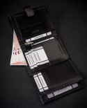 Skórzany portfel męski wyposażony w system RFID - Rovicky Lumarko!