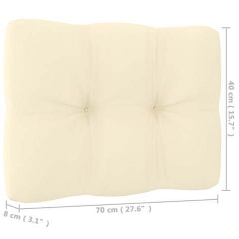 5-częściowy zestaw wypoczynkowy do ogrodu, z poduszkami, lita sosna Lumarko!