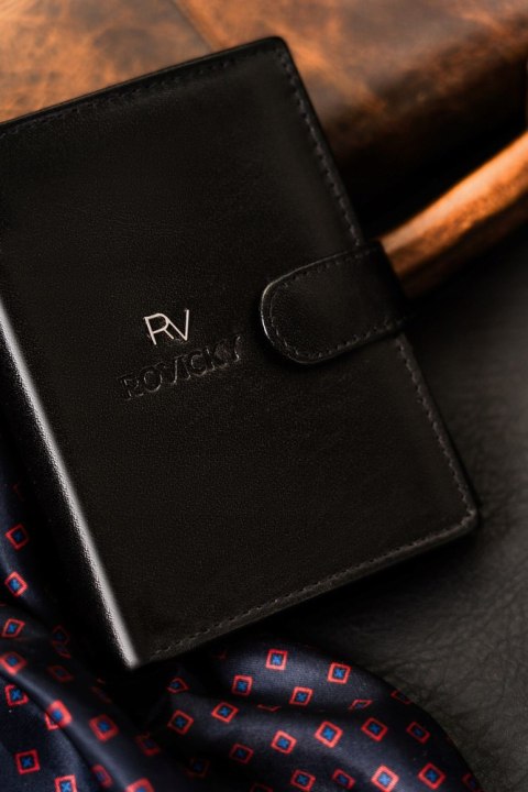 Rozbudowany portfel męski ze skóry naturalnej z systemem RFID Lumarko!