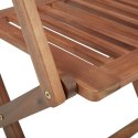 Składane krzesła ogrodowe 6 szt., z poduszkami, drewno akacjowe Lumarko!
