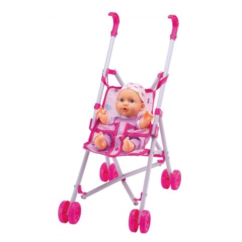 ROYAL Lalka Bobas z Wózkiem Opiekunka + Zestaw do Karmienia Lumarko!