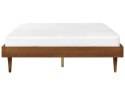 Łóżko drewniane 160 x 200 cm jasne TOUCY Lumarko!