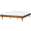Łóżko drewniane 180 x 200 cm jasne TOUCY Lumarko!