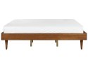 Łóżko drewniane 180 x 200 cm jasne TOUCY Lumarko!