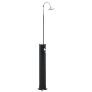 Prysznic solarny, czarny, 214 cm, 20 L Lumarko!